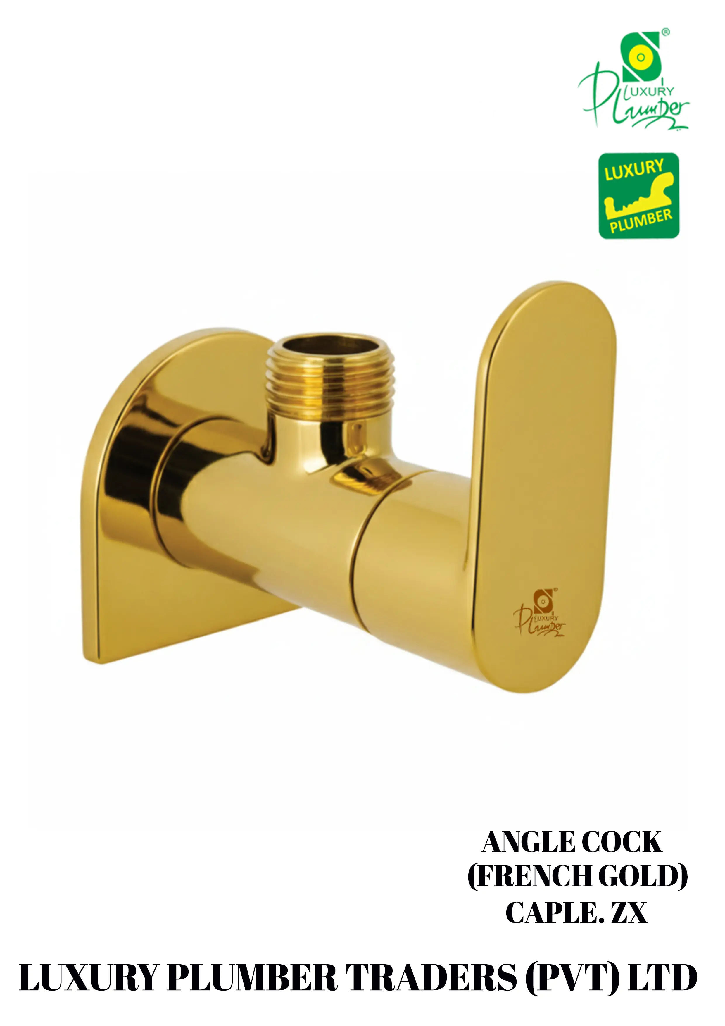 ANGLE COCK GOLD